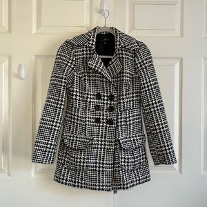 Vintage Houndstooth Coat